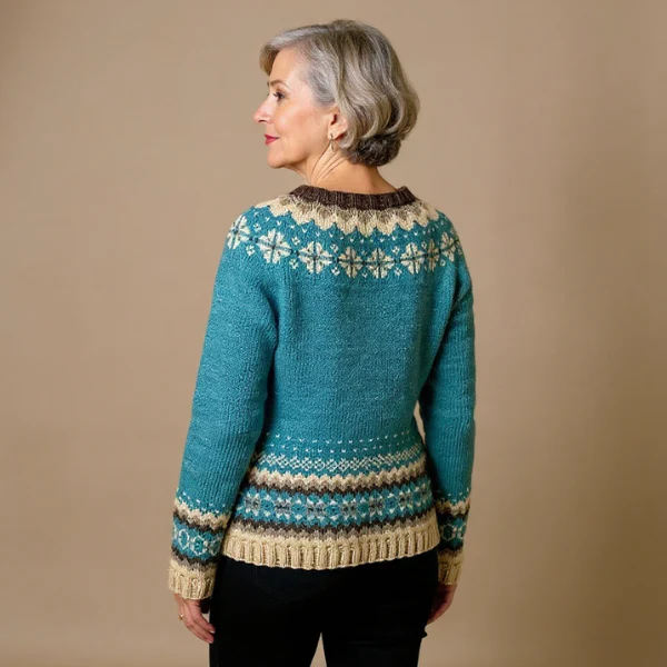 Ilaria - Handge Fertigt Woll Pullover - Image 2