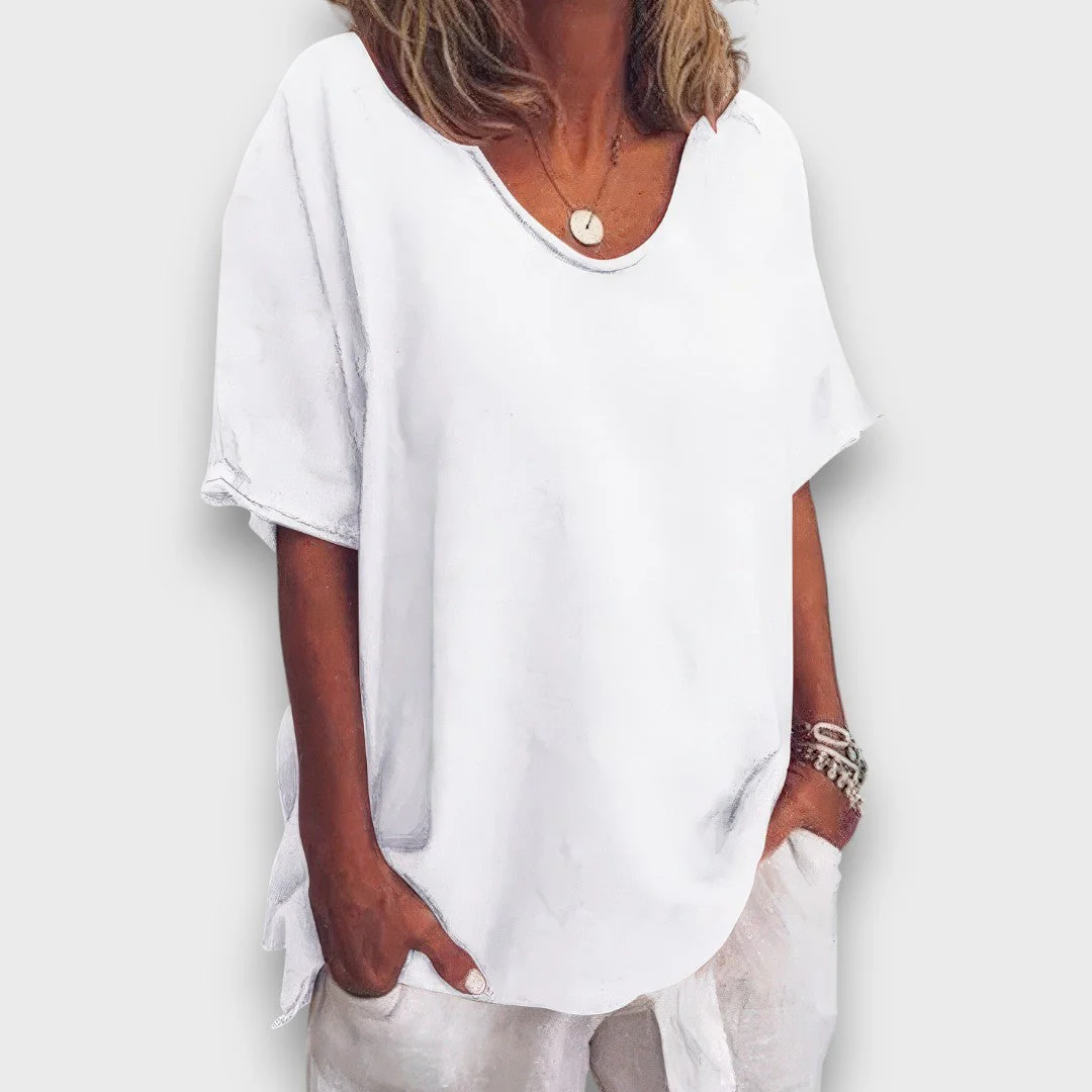 Ilyana – Schlichte Oversize-Bluse für jeden Tag - Image 2