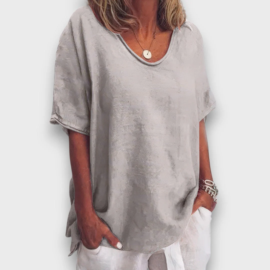 Ilyana – Schlichte Oversize-Bluse für jeden Tag - Image 5