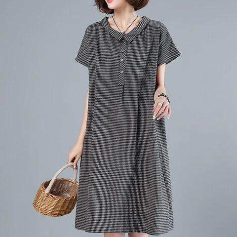 Imogen | Gingham Sommerkleid - Image 3