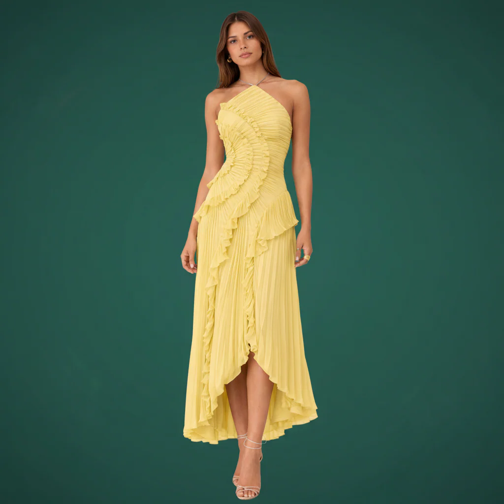Irene | Damen Ärmelloses Halter Rückenfrei Maxikleid – Halter Maxi Rückenfrei 2026 - Image 9