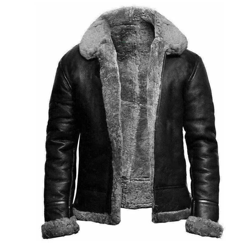Imogen™ - Warme Lederjacke - Image 4