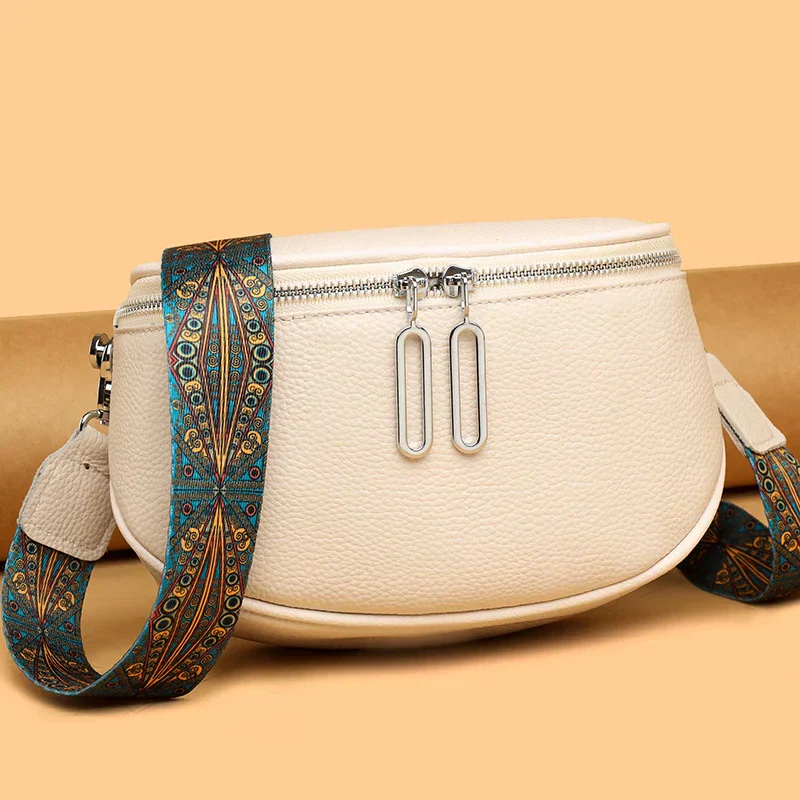 Indie | Finsläpierte PU Leder-Shoulderbag - Image 8