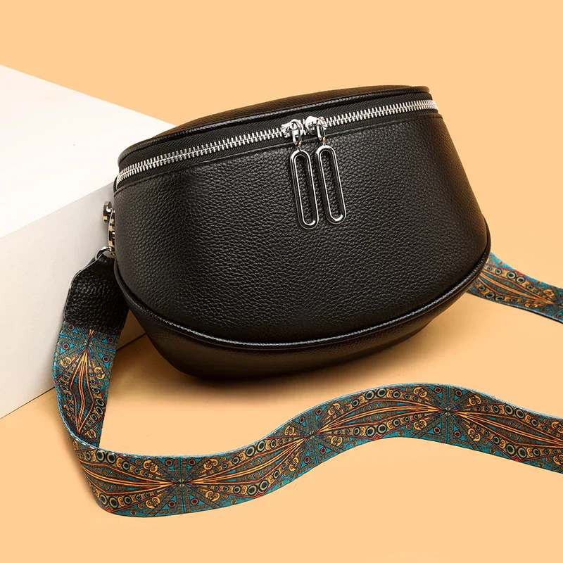 Indie | Finsläpierte PU Leder-Shoulderbag - Image 9