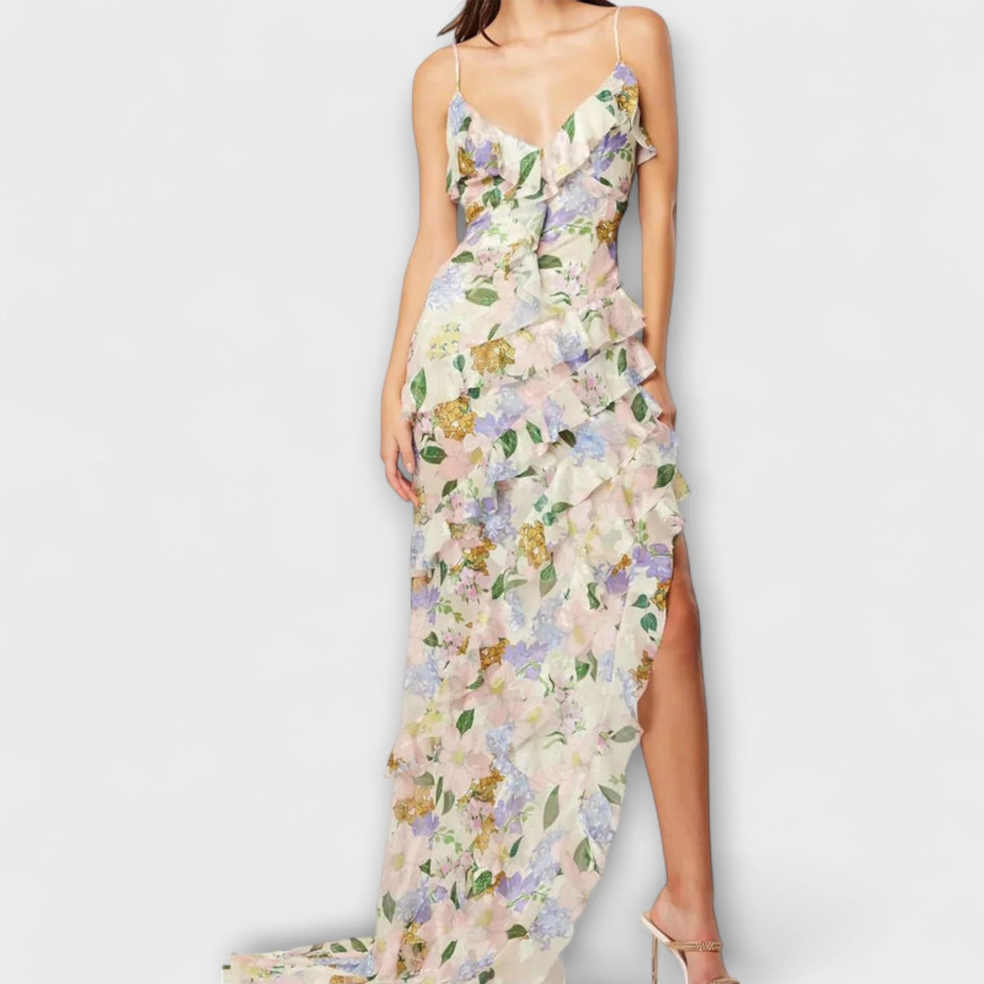 Indie Rüschenkleid mit Trägerdesign - Image 2