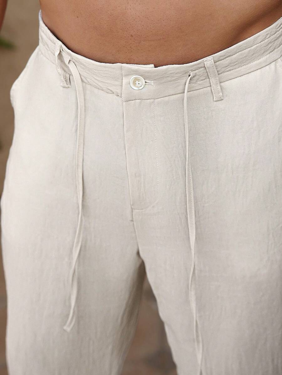 Ingmar – Herren Hose Taper Fit Unifarben Und Vielseitig - Image 3