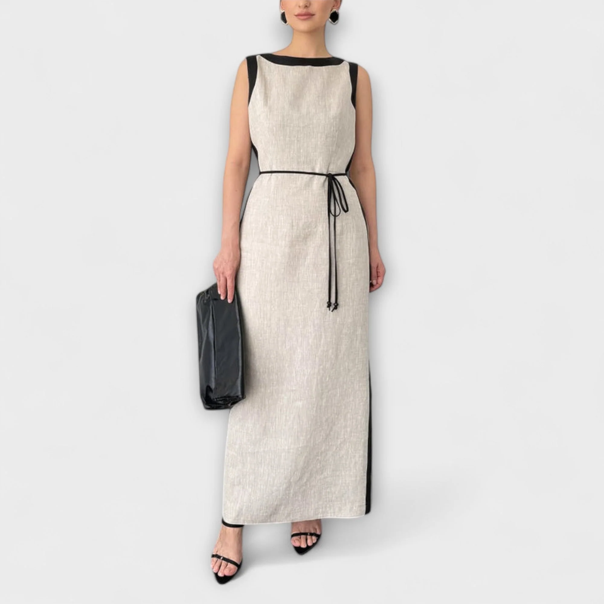 Irene - Elegantes ärmelloses Kleid