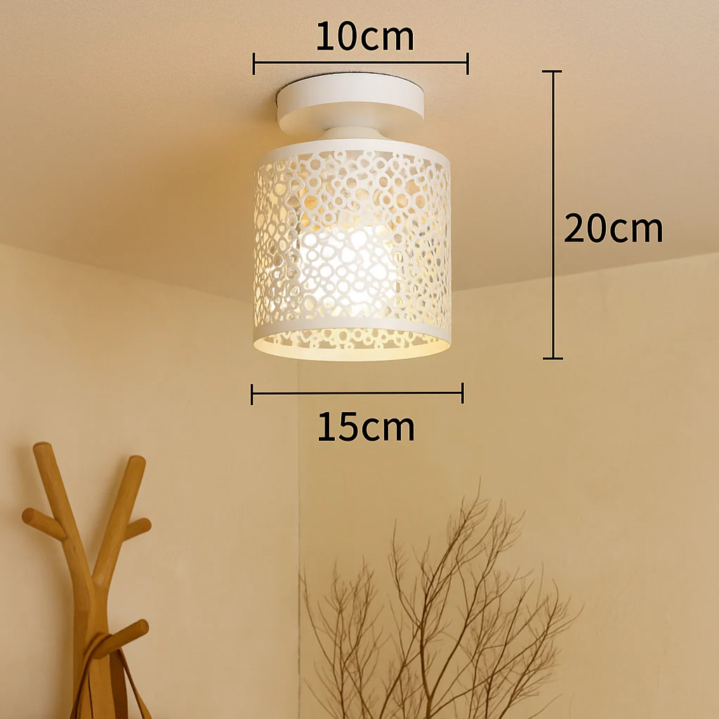 IronGlow – Industrielle Loftlampe mit offenem Rahmen im Vintage-Stil - Image 4