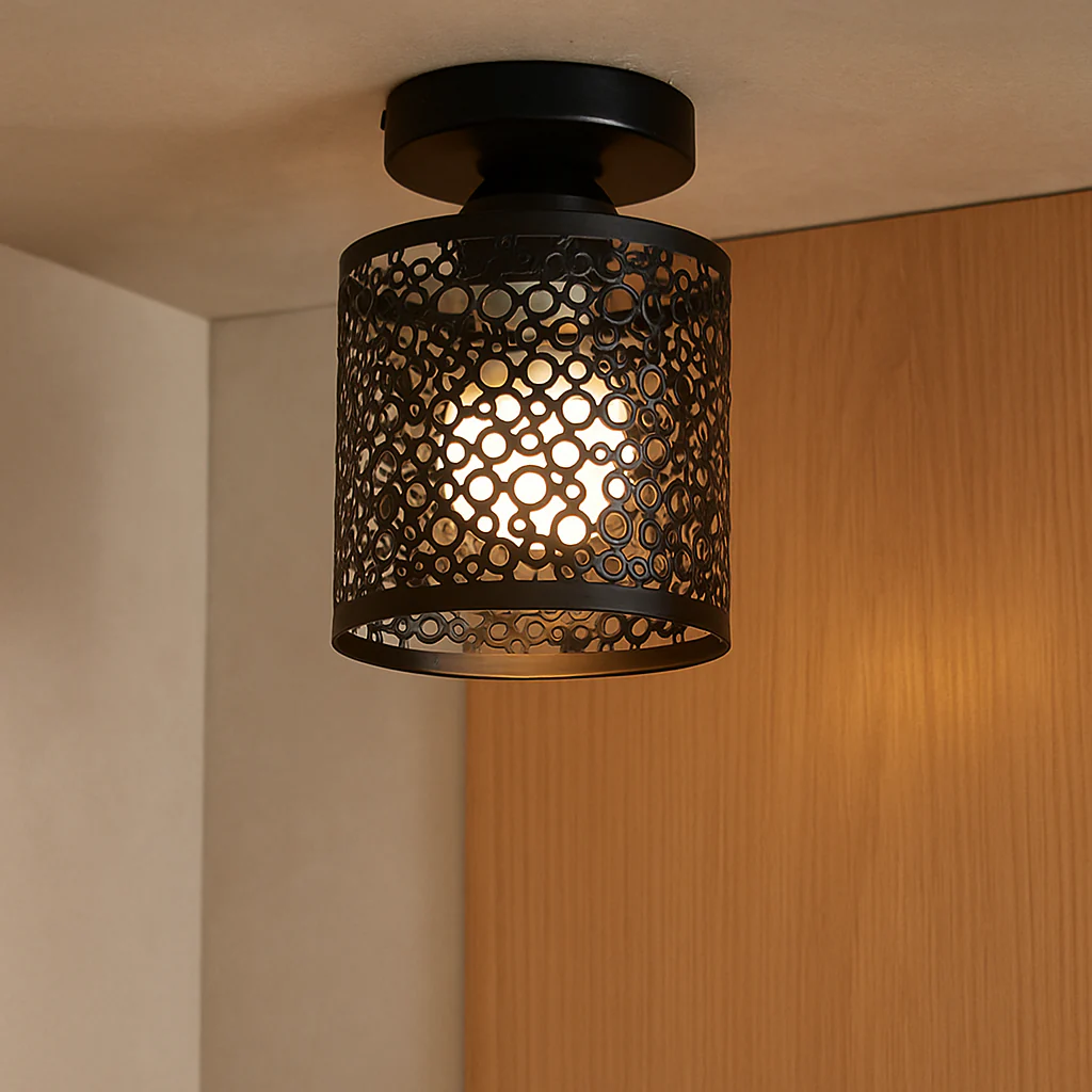 IronGlow – Industrielle Loftlampe mit offenem Rahmen im Vintage-Stil - Image 5