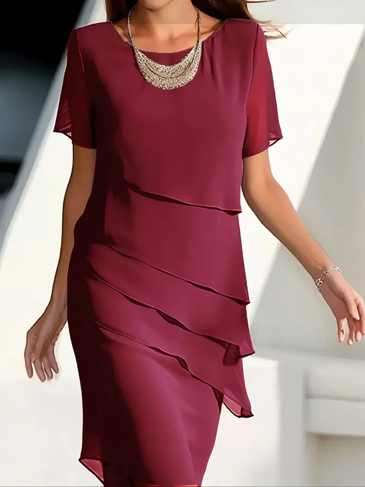 Isabella - Elegantes Kleid mit Bauchabdeckung - Image 2