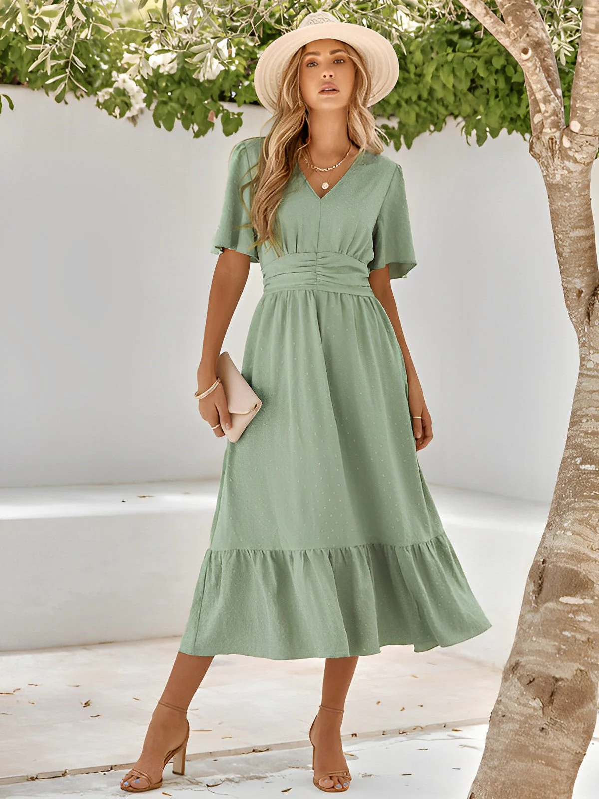 Isabella- Elegantes Taillenkleid für Frauen - Image 3