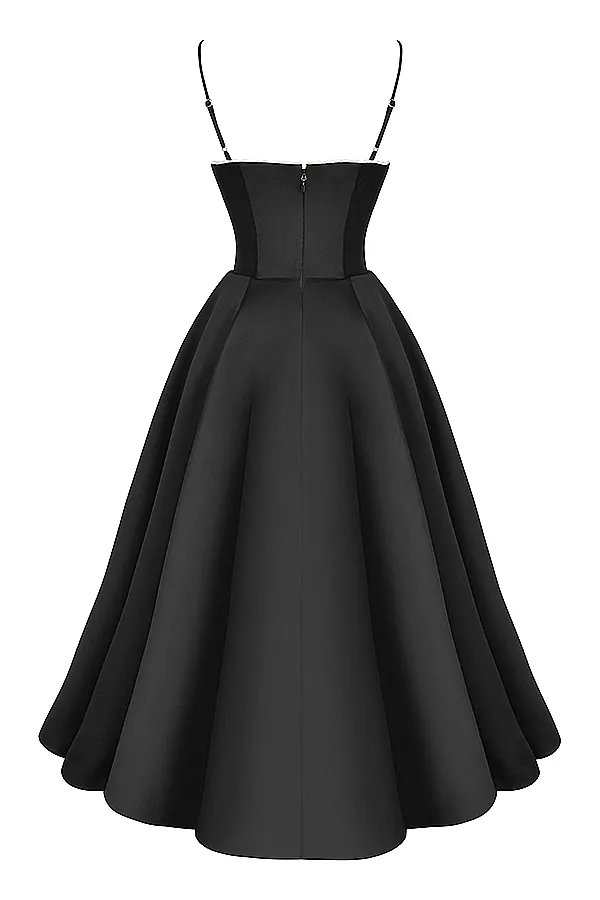 Isabella – Elegantes trägerbetontes Damen Midikleid - Image 16