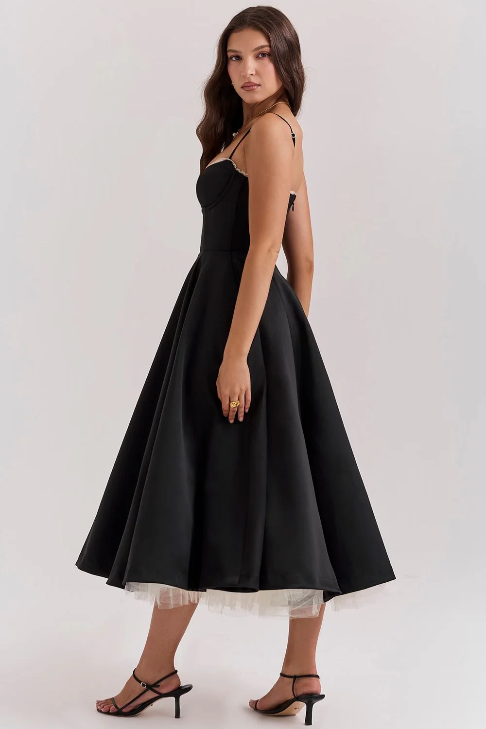 Isabella – Elegantes trägerbetontes Damen Midikleid - Image 6