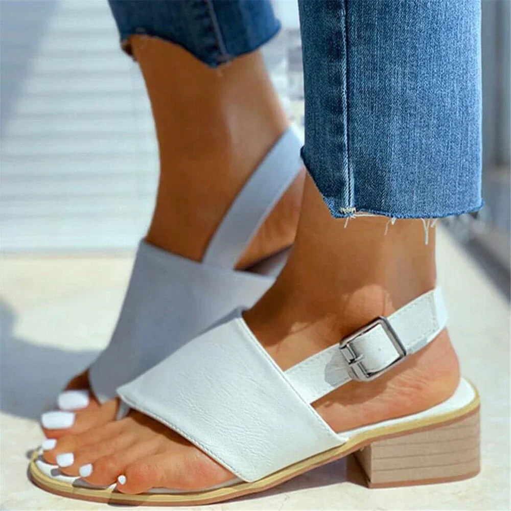 Isabelline – Minimalistische Slingback-Sandalen mit Blockabsatz - Image 10
