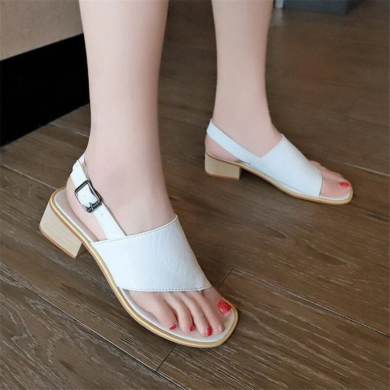 Isabelline – Minimalistische Slingback-Sandalen mit Blockabsatz - Image 7
