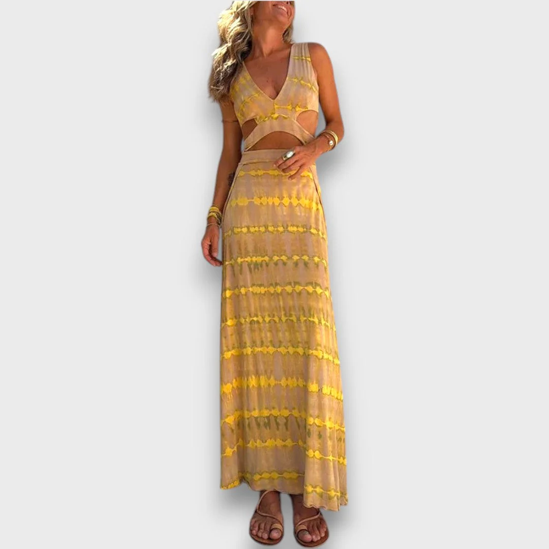 Iselda – Maxi Sommerkleid mit Cut-Out-Design - Image 7