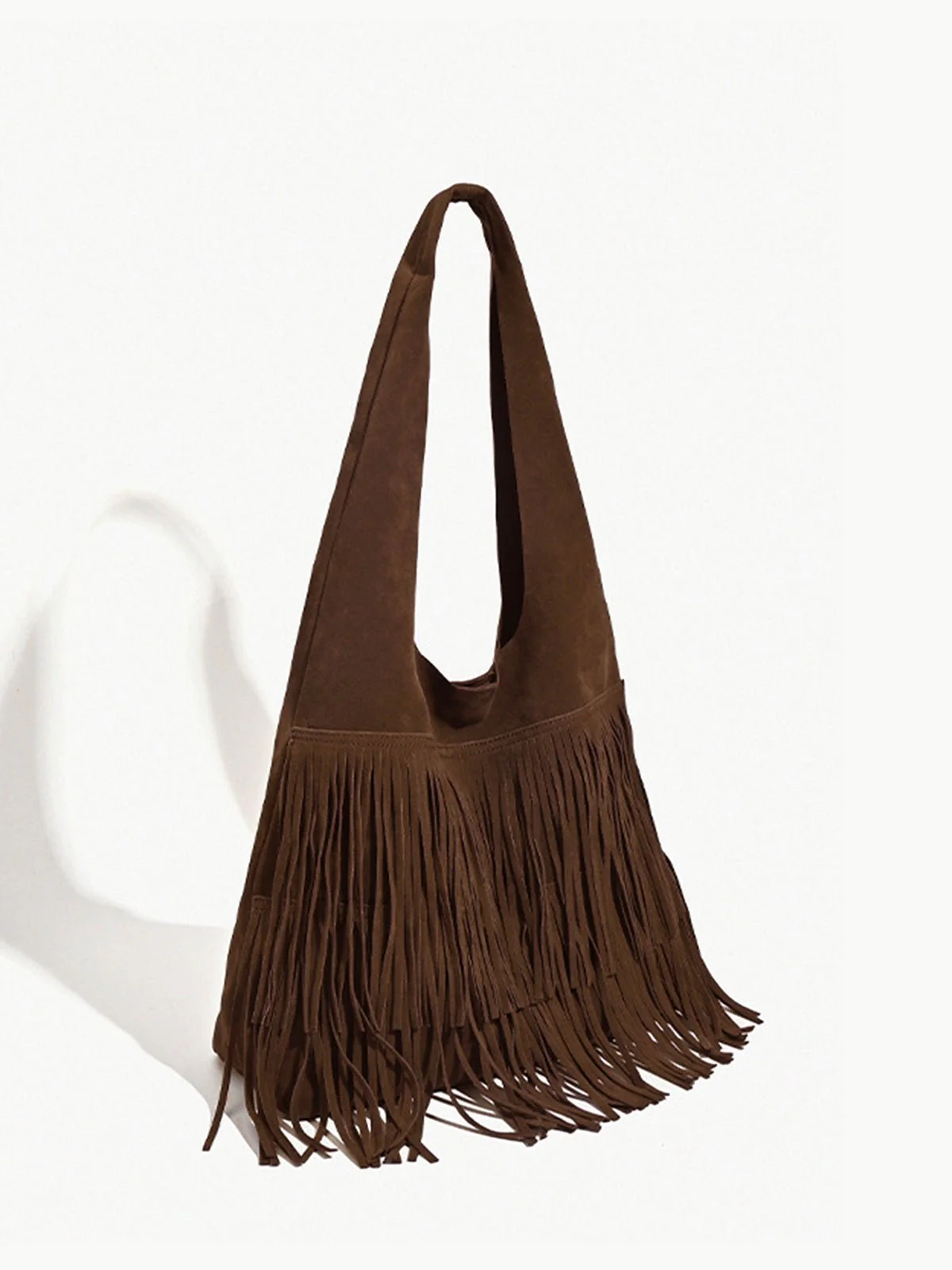 Isla | Boho Hobo-Tasche mit Fransen - Image 3