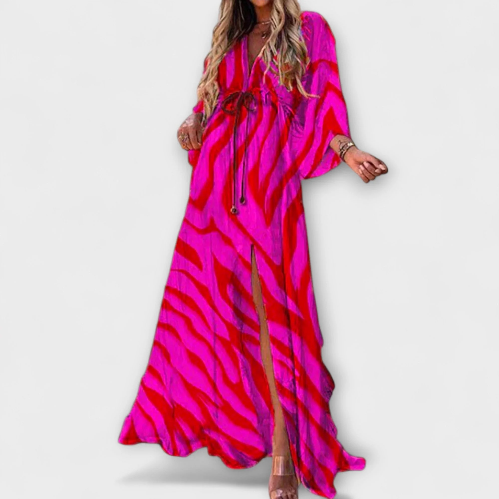 Isla - Stilvolles Buntes Kleid - Image 2