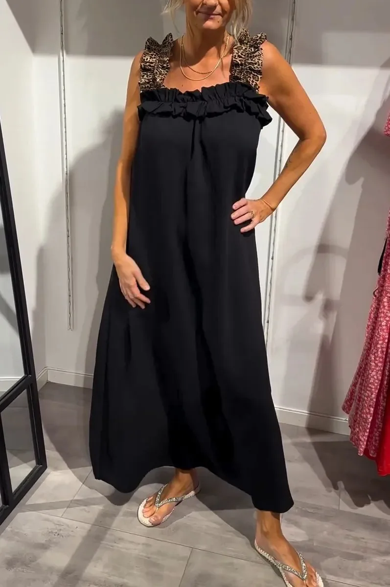 Ismara | Ruffled Strap Maxi Dress - Image 2