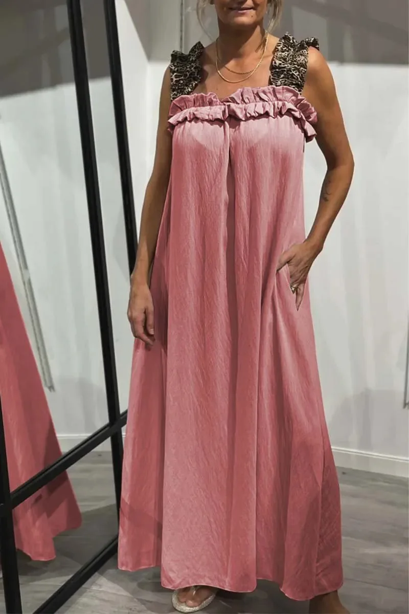 Ismara | Ruffled Strap Maxi Dress - Image 5