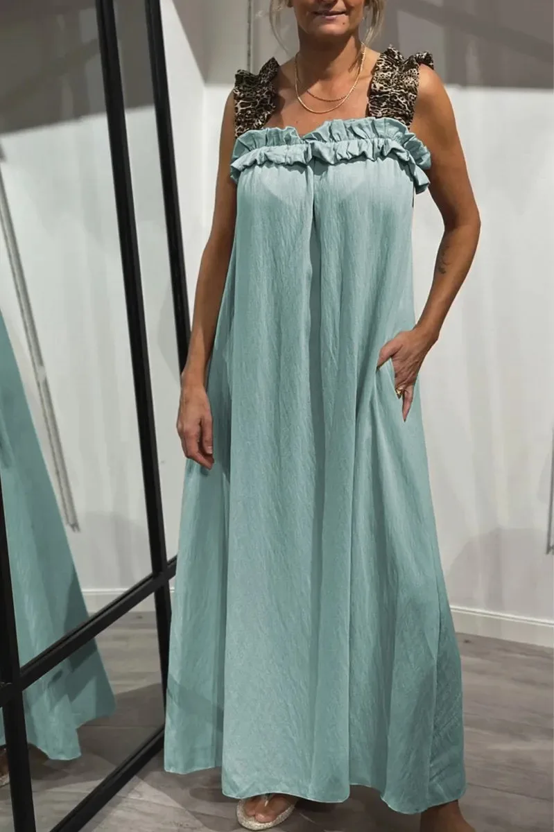 Ismara | Ruffled Strap Maxi Dress - Image 6