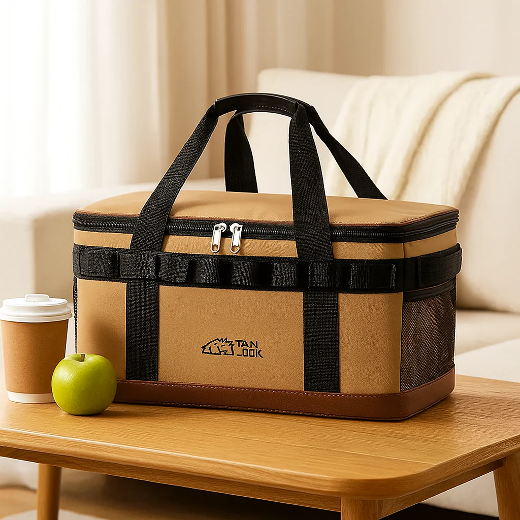 Isolierte Kühltasche mit großem Fassungsvermögen – Tragbarer Wärmespeicher für Camping und Wandern - Image 4