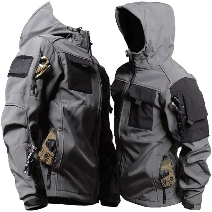 Jack – Herren Outdoor Jacke Mit Kapuze Und Utility-Details - Image 6