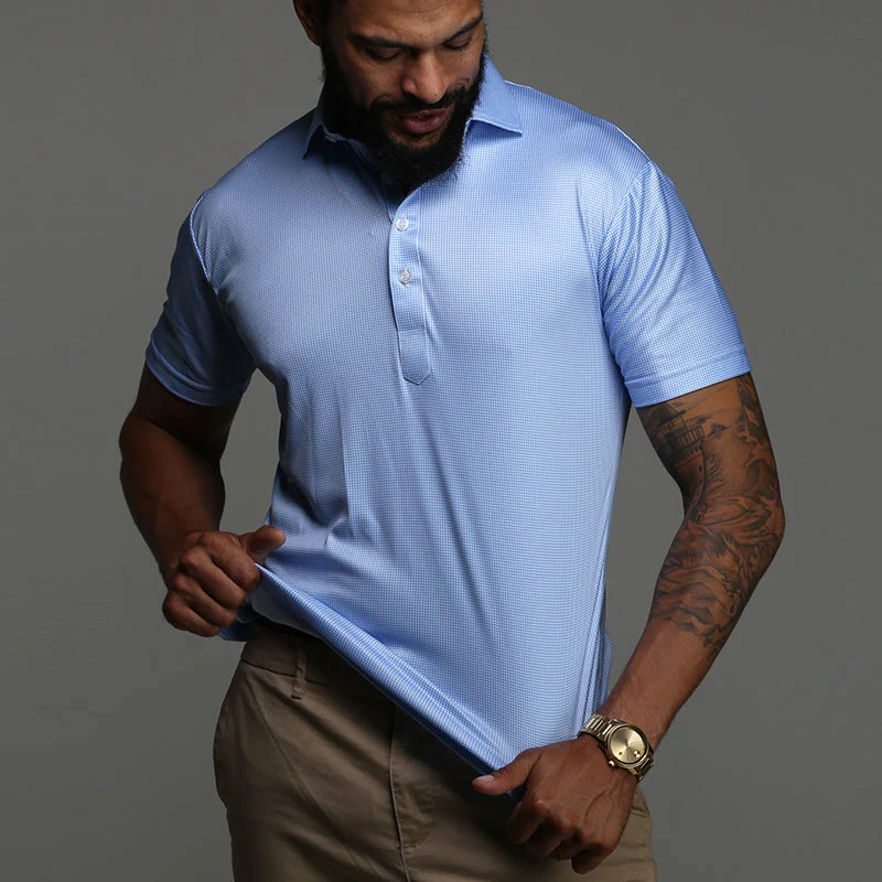 Jack | Saubere Leistung Dehnbar Slim Fit Kurzarm-Poloshirt - Image 14