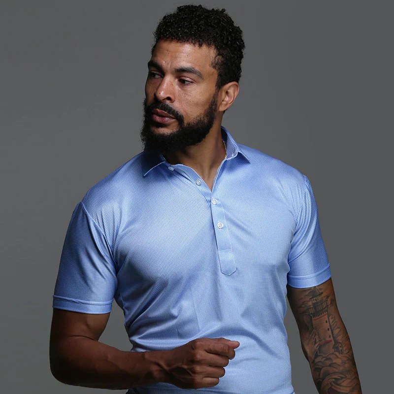 Jack | Saubere Leistung Dehnbar Slim Fit Kurzarm-Poloshirt - Image 19