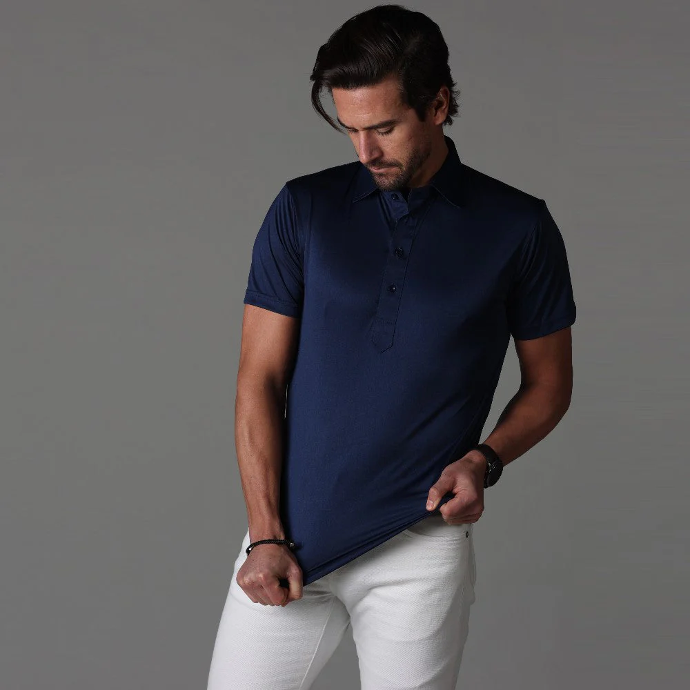 Jack | Saubere Leistung Dehnbar Slim Fit Kurzarm-Poloshirt - Image 9