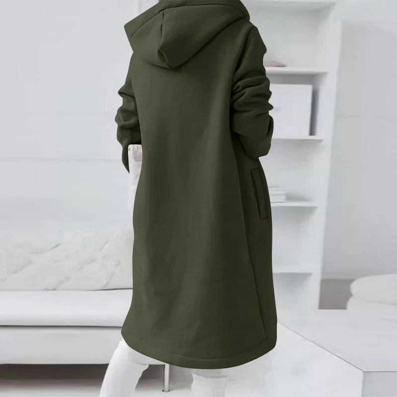 Jacke mit Reißverschluss und Kapuze für Damen - Image 8