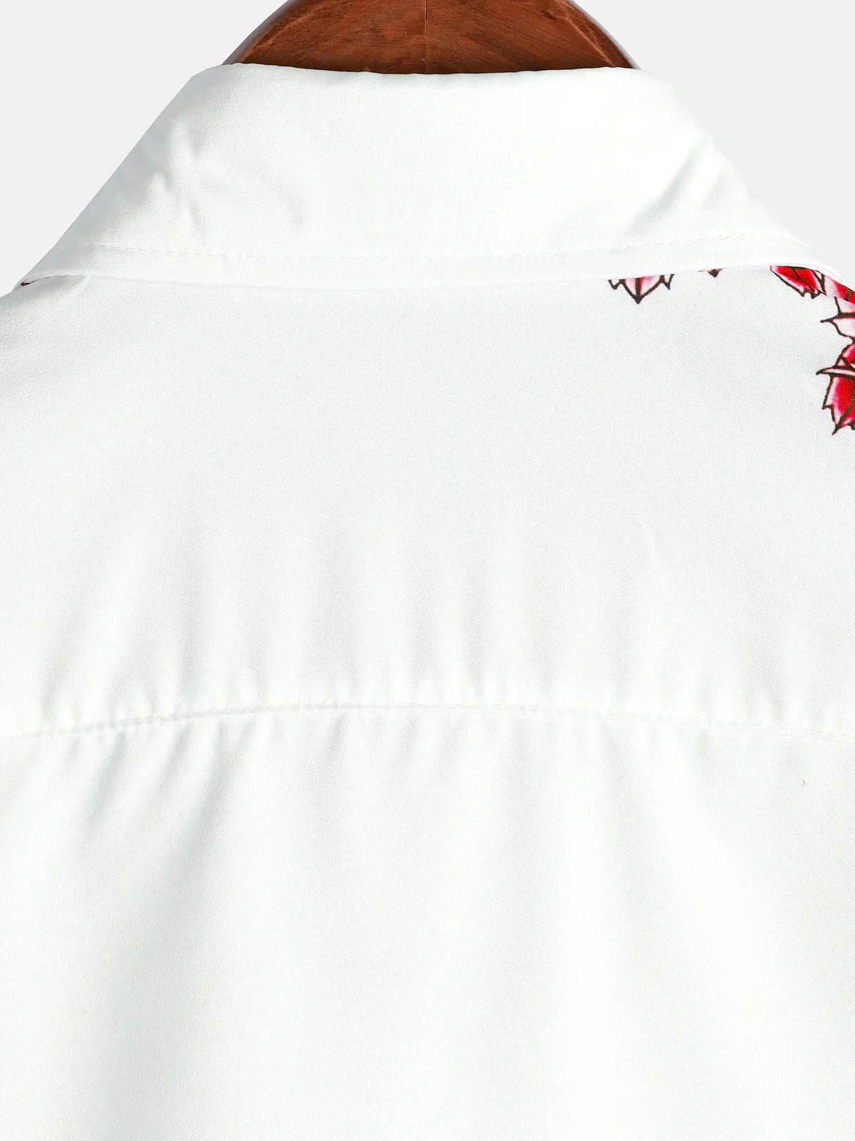 Jackson | Kurze Ärmel Weiß Floral bedrucktes Sommerhemd - Image 9