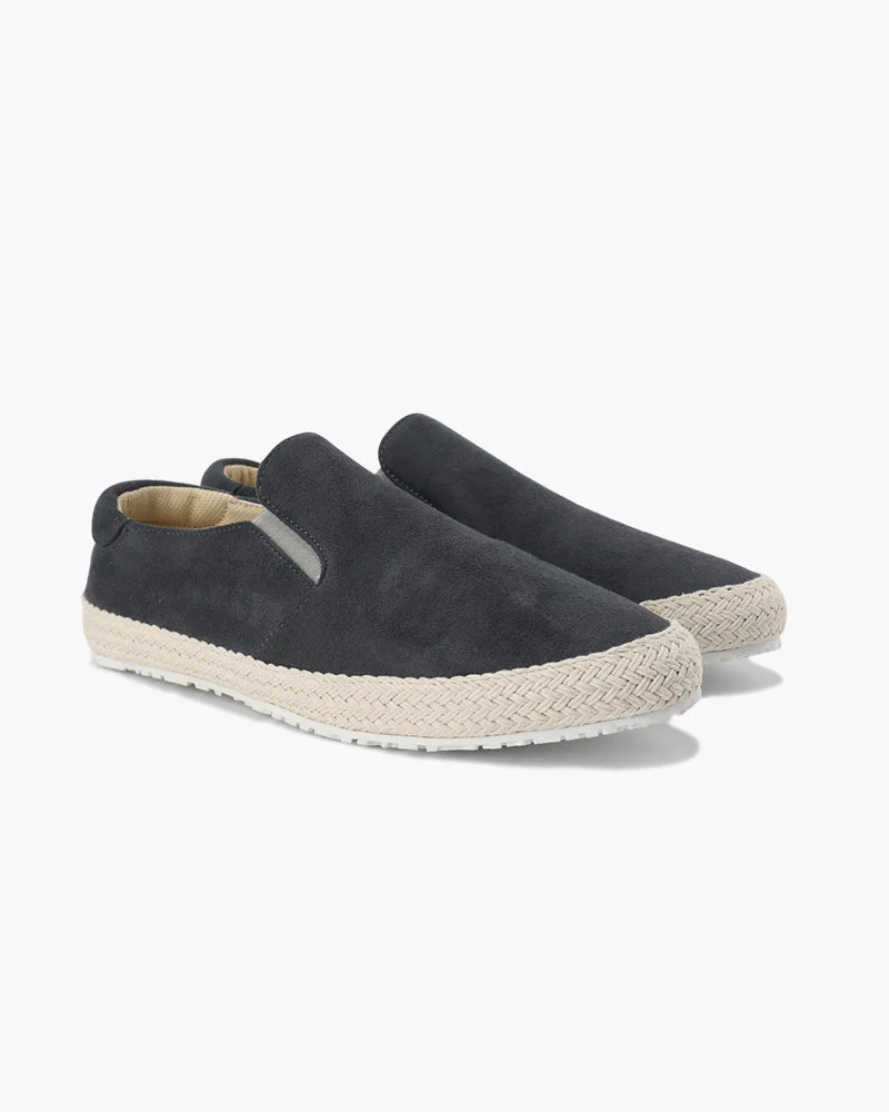 Jacob | Stylischer Espadrille Herren-Slip-On aus Wildleder mit Bastsohle - Image 2