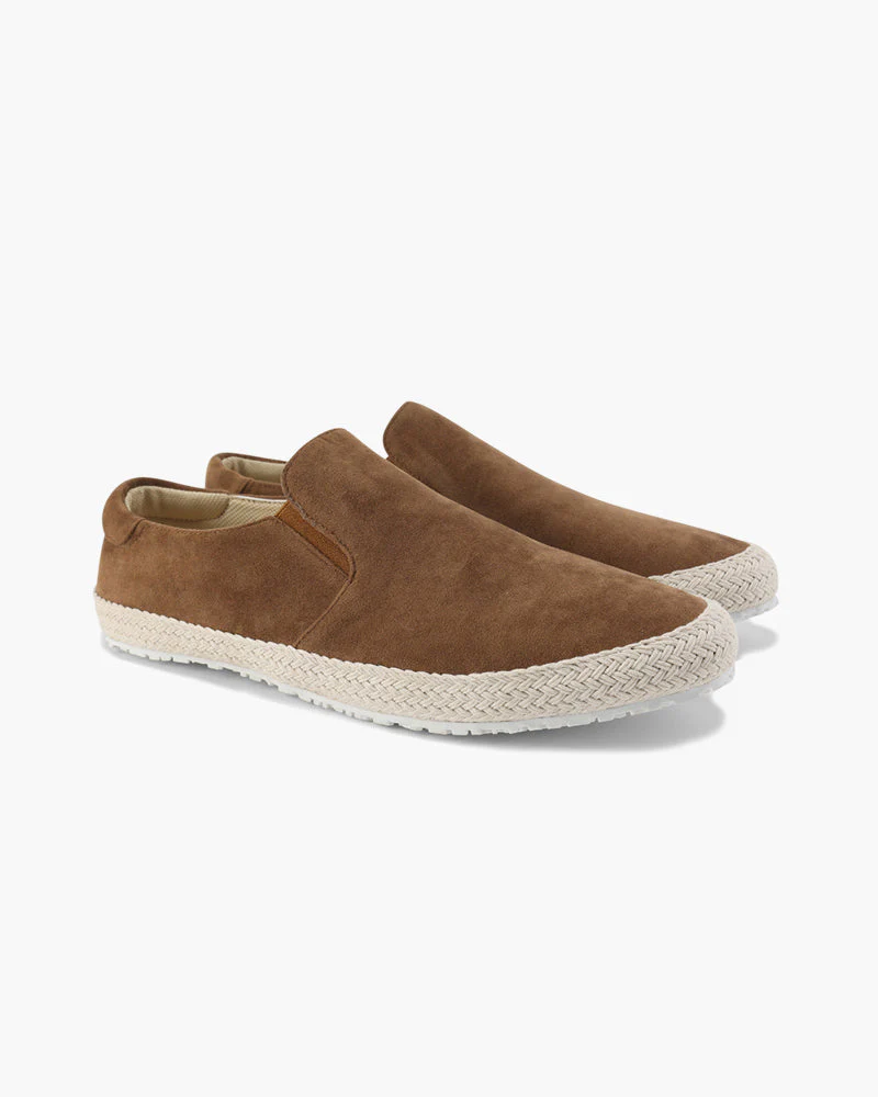 Jacob | Stylischer Espadrille Herren-Slip-On aus Wildleder mit Bastsohle - Image 6