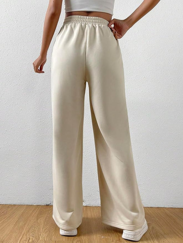 Jally – Hohe Taille Loungehose mit weitem Bein - Image 11