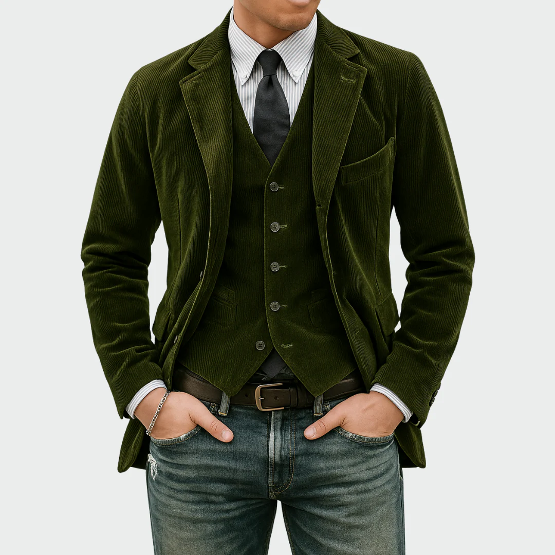 James – Eleganter Cord Sakko Herren - Image 6