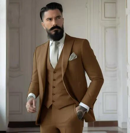 James – Eleganter Slim Fit Herren Dreiteiler Anzug - Image 2