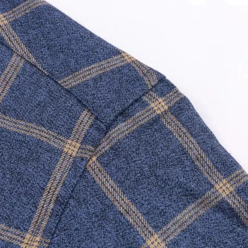 James – Kariertes Langarmhemd mit Button-Down-Kragen Herren - Image 4