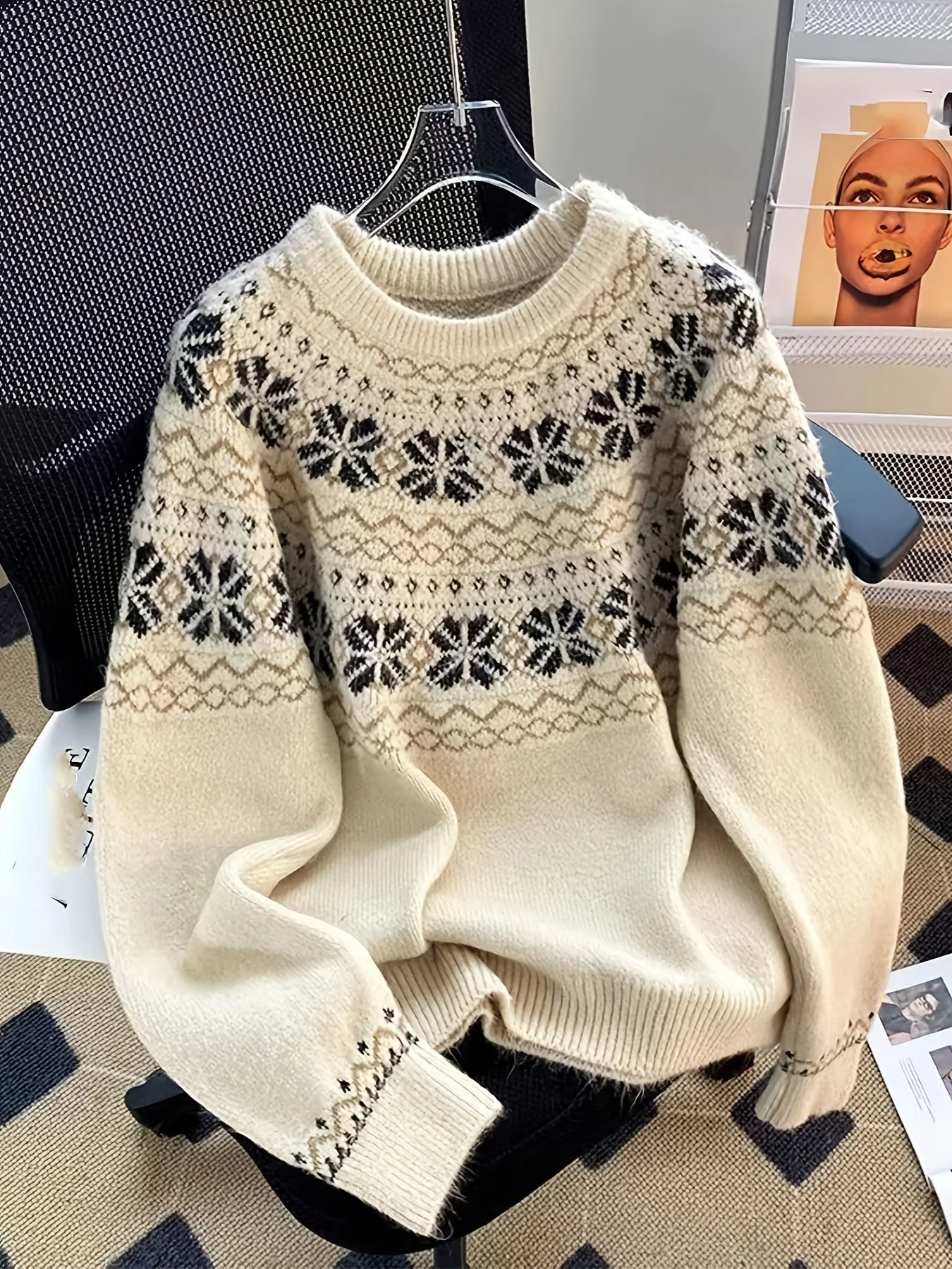 James | Vintage Isländischer Pullover - Image 3