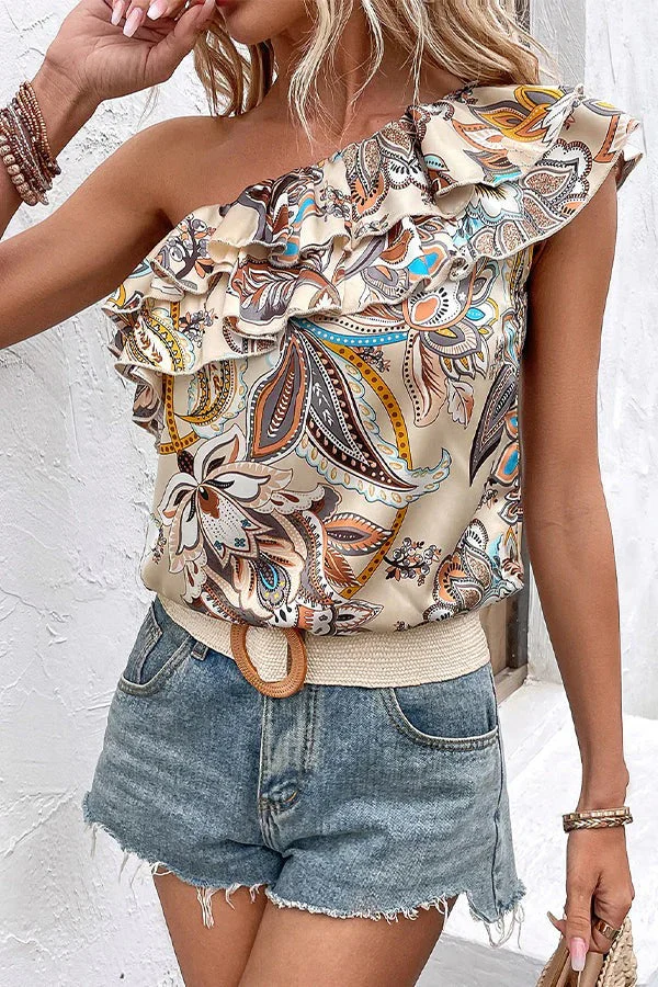 Janine - Lässige One-Shoulder-Oberteile - Image 3