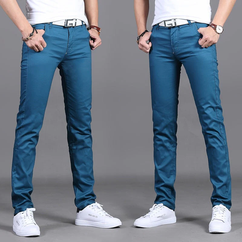 Janis - Schmal geschnittene Chino-Hose für Herren - Image 4