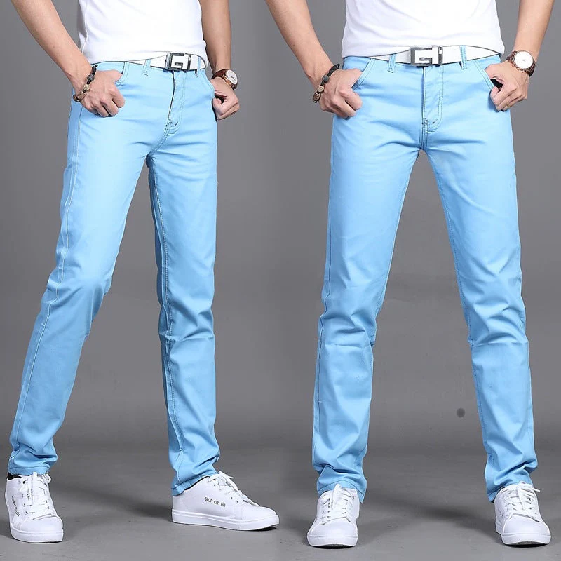 Janis - Schmal geschnittene Chino-Hose für Herren - Image 5