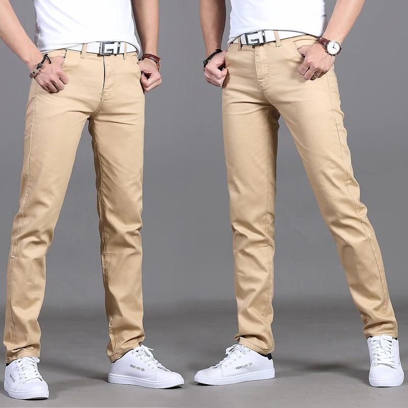 Janis - Schmal geschnittene Chino-Hose für Herren - Image 6