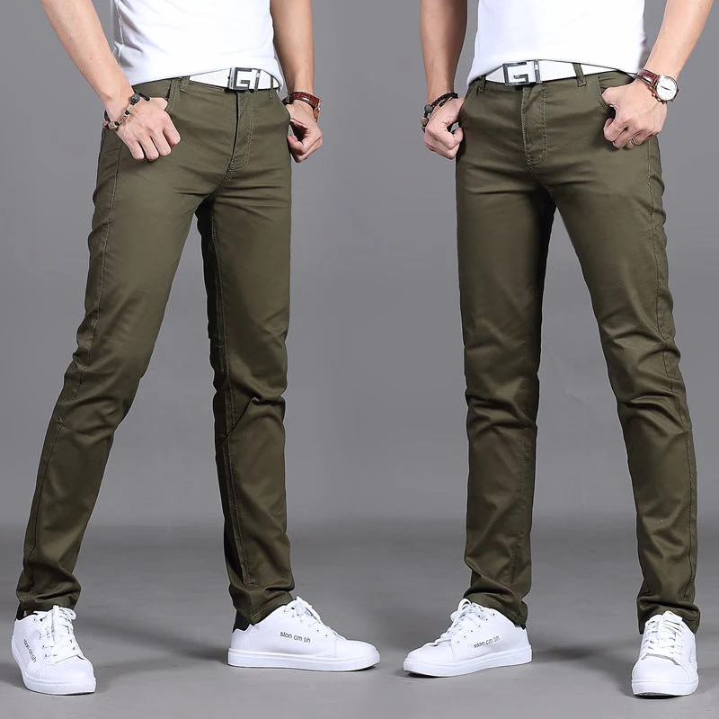 Janis - Schmal geschnittene Chino-Hose für Herren - Image 7