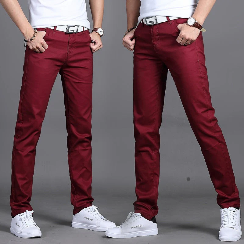 Janis - Schmal geschnittene Chino-Hose für Herren - Image 8