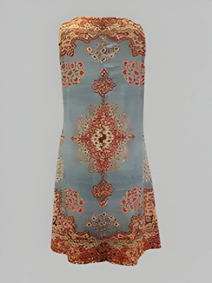Janiyah | Grafisches Kleid mit Schlüssellochausschnitt - Image 2