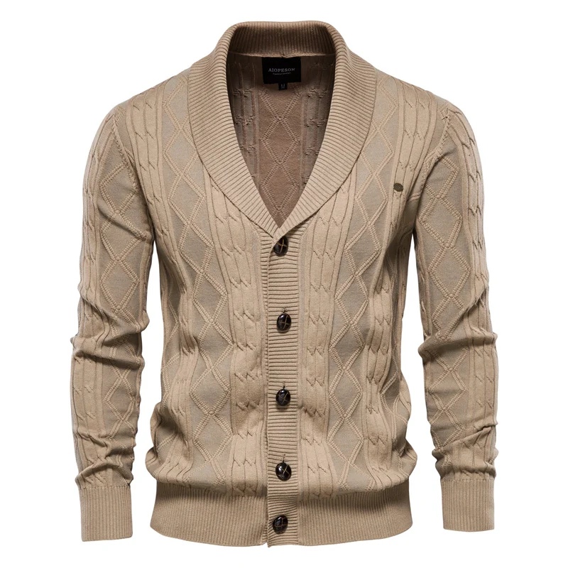 Janusz - Knopfleiste Strick Jacke - Image 2