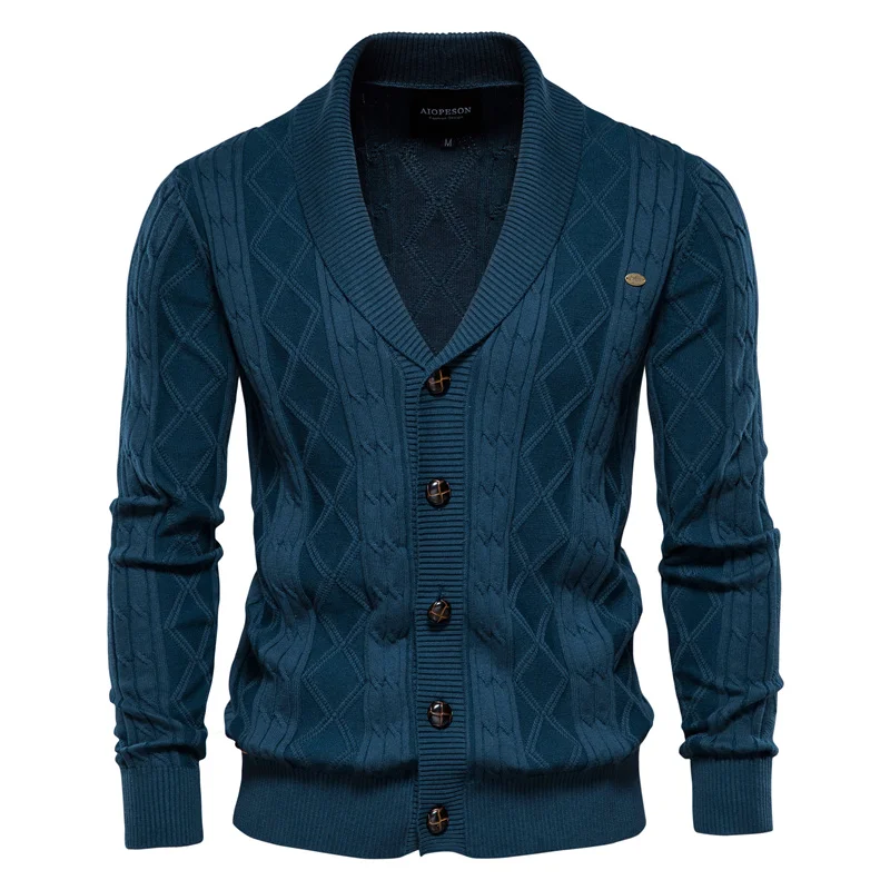 Janusz - Knopfleiste Strick Jacke - Image 4