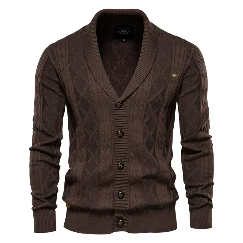 Janusz - Knopfleiste Strick Jacke - Image 5