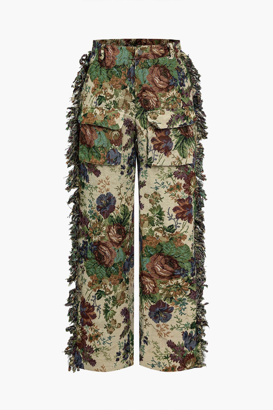Jara | Extravagantes Zweiteiler-Set mit Bustier & bestickter Cargo-Hose - Image 2